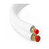 Rura miedziana do klimatyzacji z nakrętkami 1/4"-3/8" 5m 0.8 mm