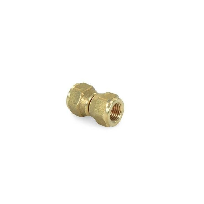 Podwójna nakrętka mosiężna 1/4" US4-4